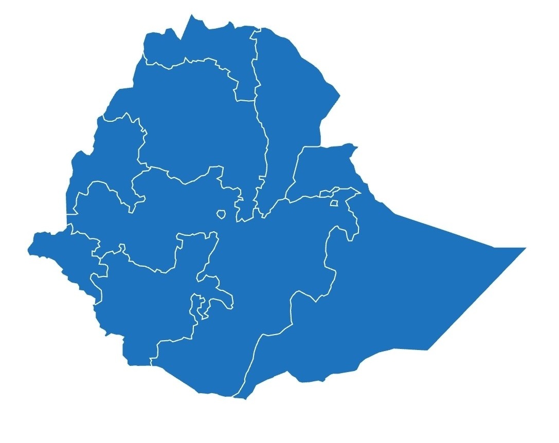 Map of Ethiopia